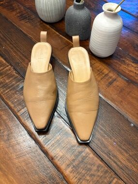 Aeyde Leather Mules